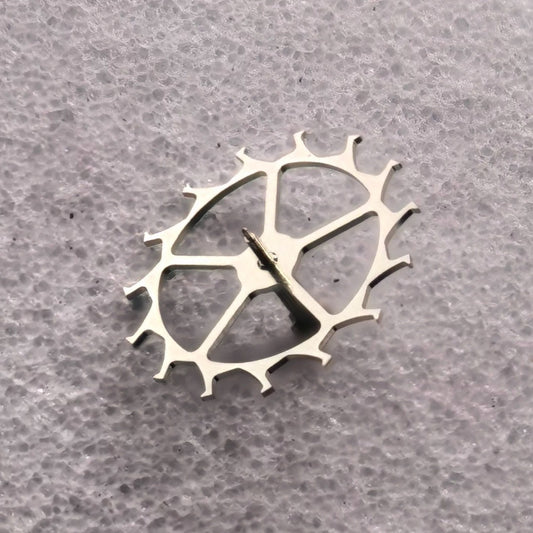 Set of 3 Escape Wheels, compatible with NH35 NH36 watch movements for precise timekeeping.