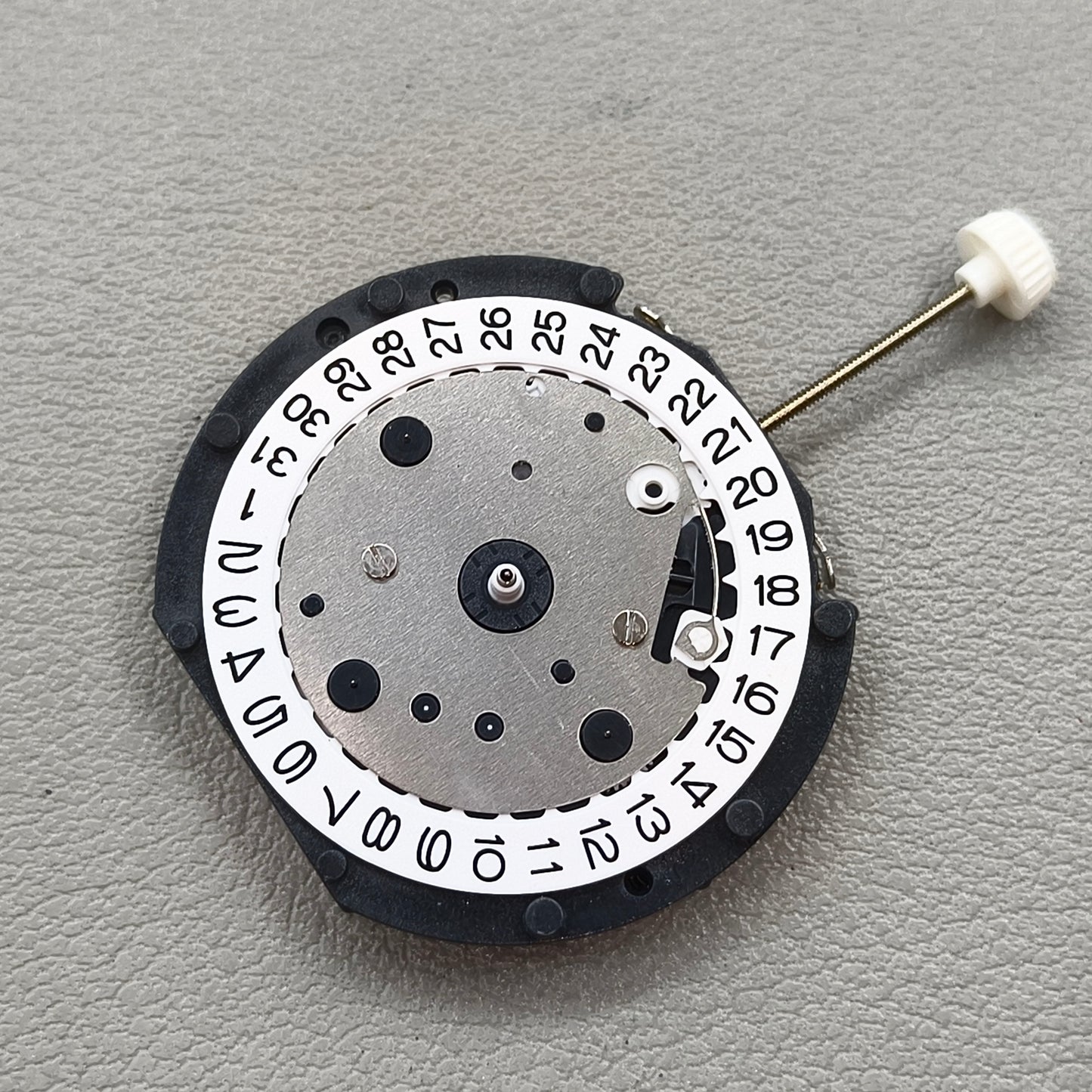 2 PIECES LD57 Quartz Movement Small Date@3 Second @6@9@12