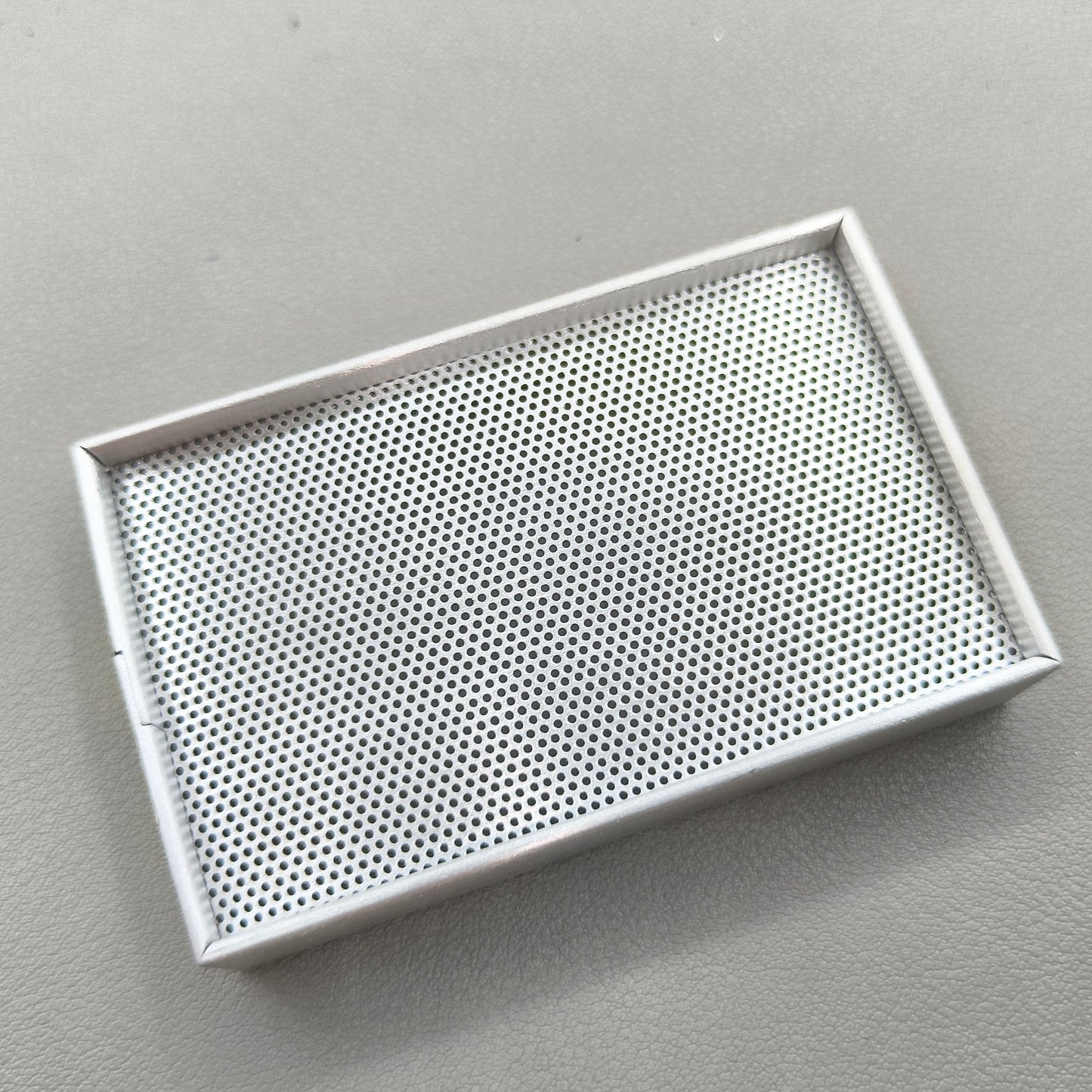 0.8mm Hole Aluminum Cleaning Tray Organizer Dryer Plate