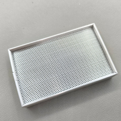 0.8mm Hole Aluminum Cleaning Tray Organizer Dryer Plate