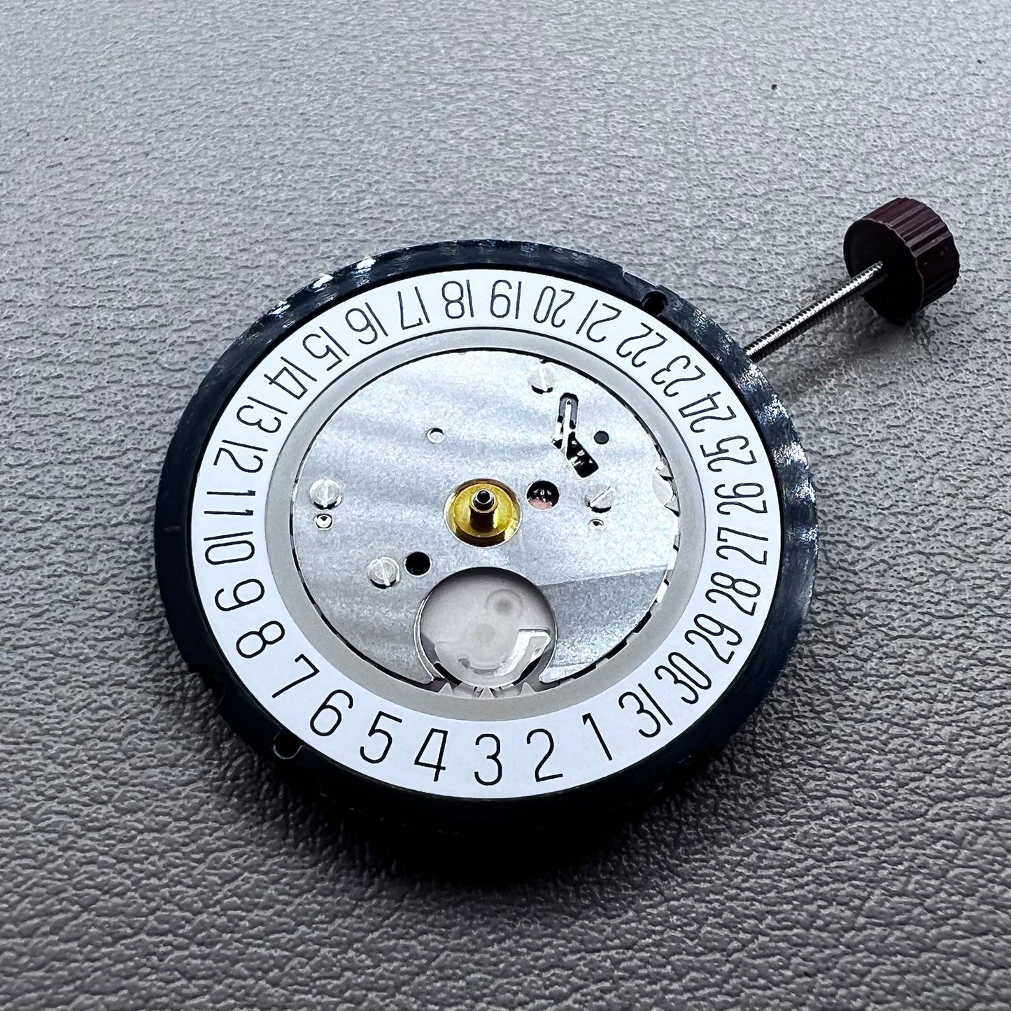 Swiss H2 Ronda 515 Quartz Watch Movement HCP2 High Canon Pinion Date@6