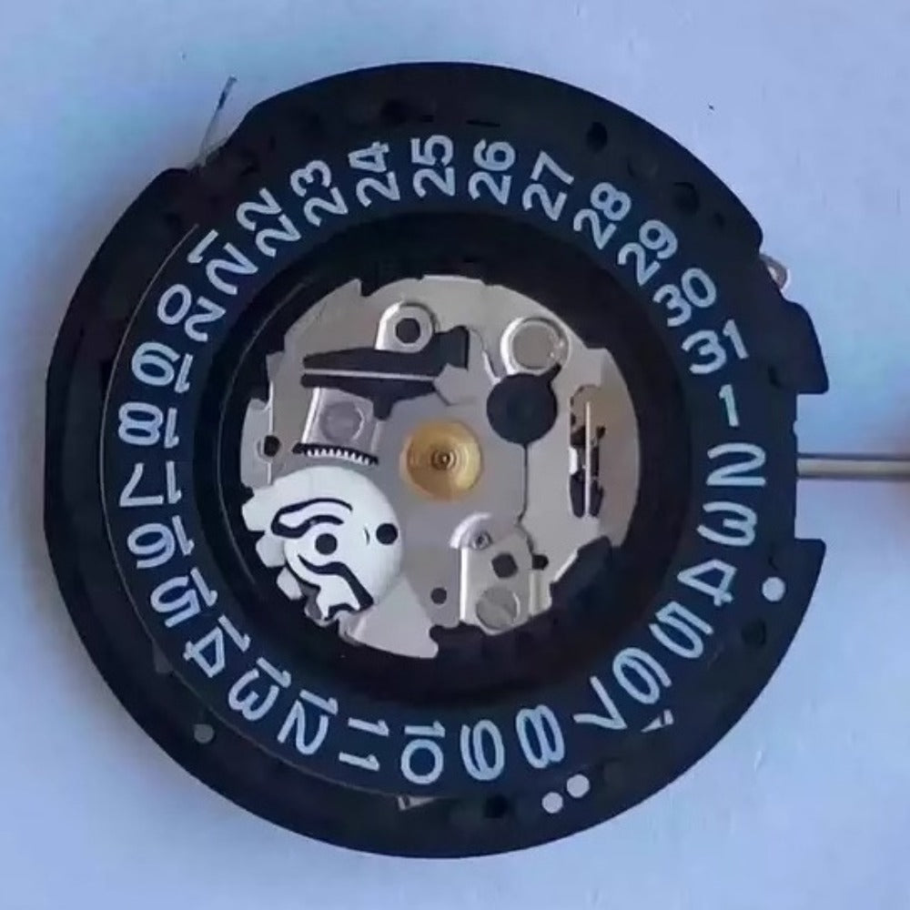 Seiko 5M82A quartz movement watch repair part, authentic Japan-made component for precise fixing.