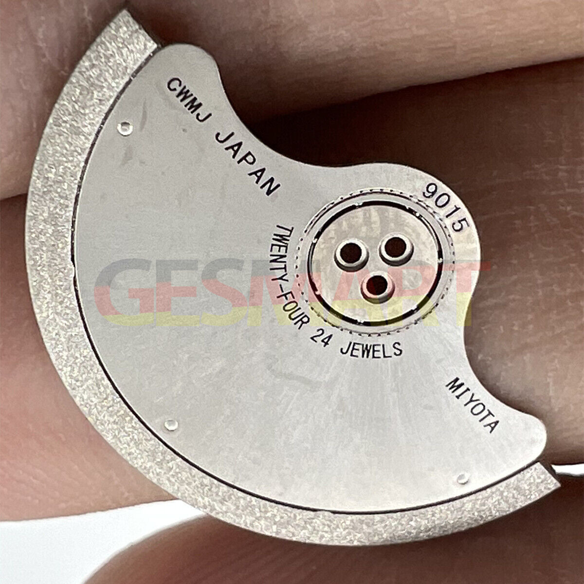 Watch movement rotor oscillating weight for Miyota 9015, precision part.