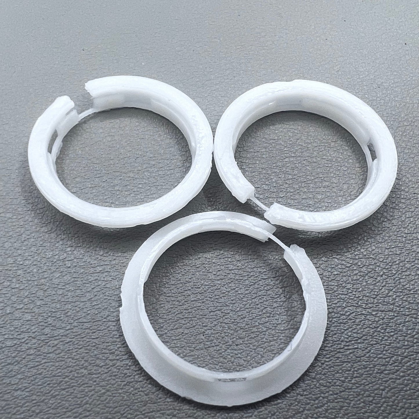 Set of 3 Miyota 2105/2115 watch case mount spacer rings, 29.5x4.5mm, for precise repairs and fitting