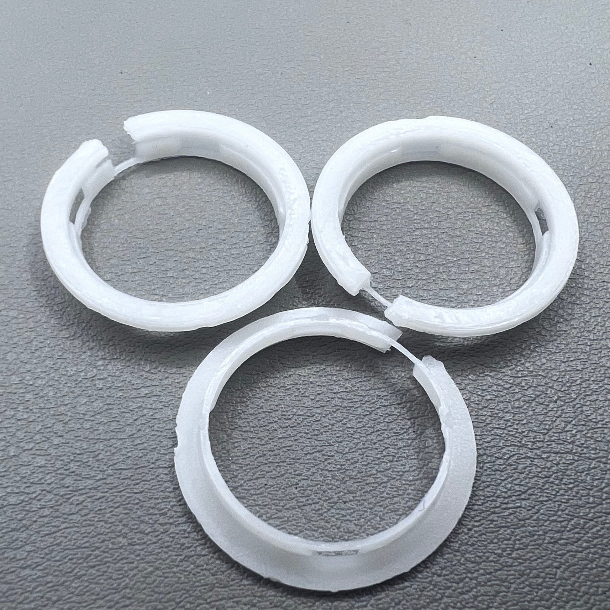 Set of 3 Miyota 2105/2115 watch case mount spacer rings, 29.5x4.5mm, for precise repairs and fitting
