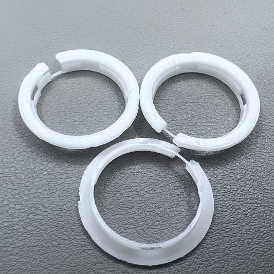 Set of 3 Miyota 2105/2115 watch case mount spacer rings, 29.5x4.5mm, for precise repairs and fitting