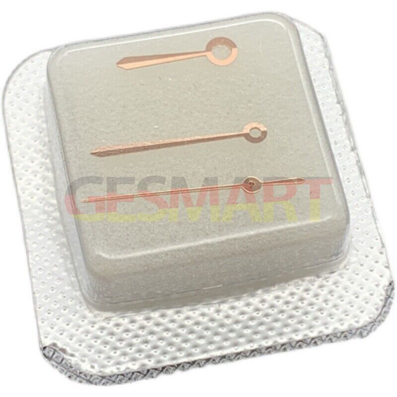 Precision 3 Hands set for ETA 2824 men's watches, includes hour, minute, and second hands.