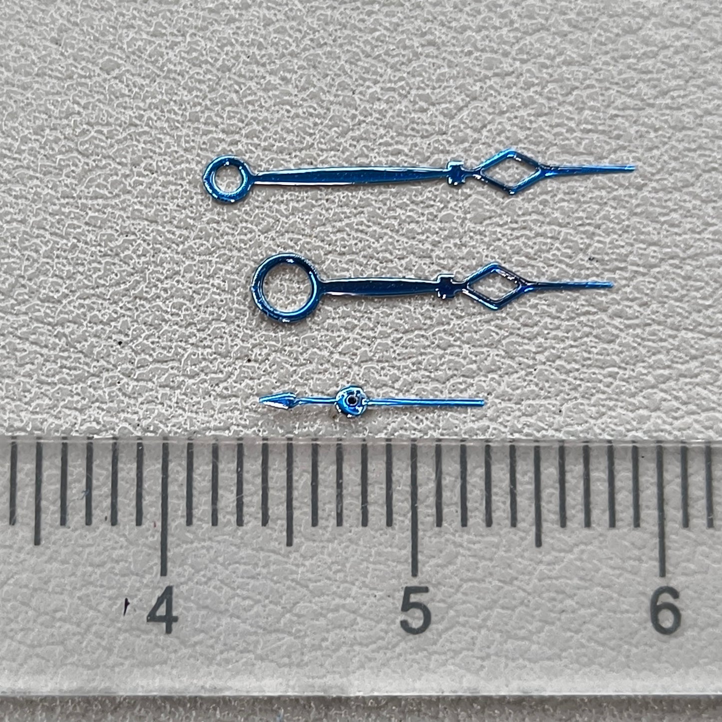 Hollow Blue Trim Pointer Watch Hands for ETA6497/6498 Seagull ST3600/ST3620 Series