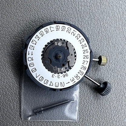 Miyota 6L76 Quartz Movement 2-Stems 3 Hands Repeat Alarm Single Calendar Date@3