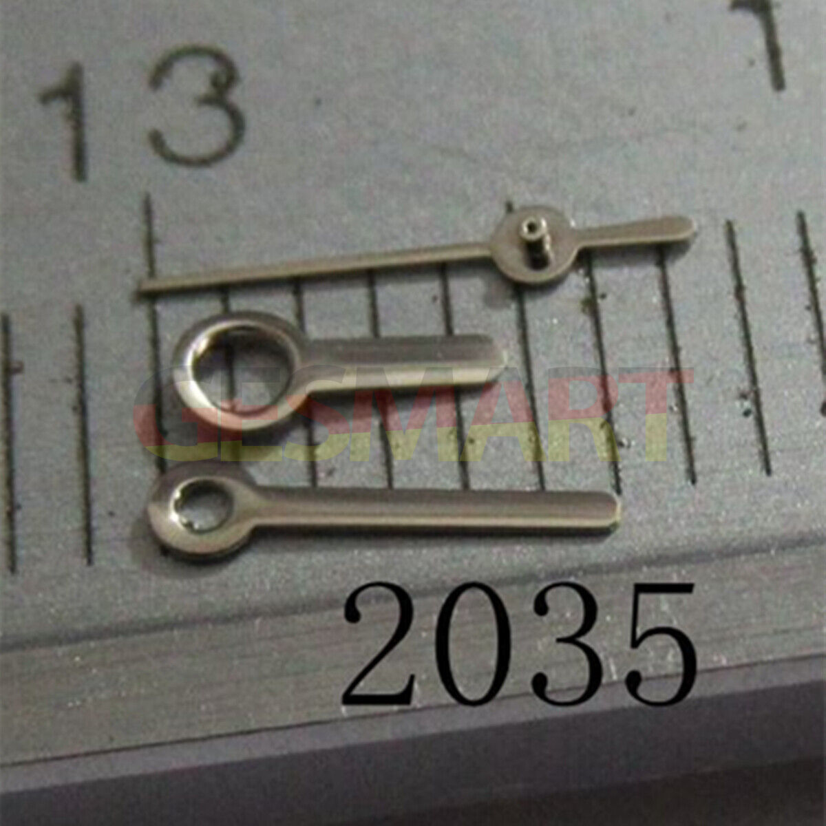 Set of 5.5mm round painted watch hands for Miyota 2035 2115 2105 2305 2315 movements, precise fitting.