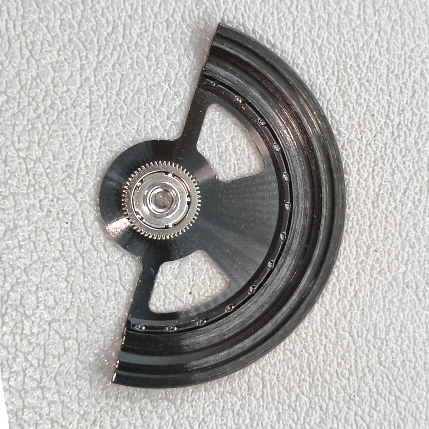 Modified Black Circular Pattern Rotor Oscillating Weight for NH34 NH35 NH36 NH38