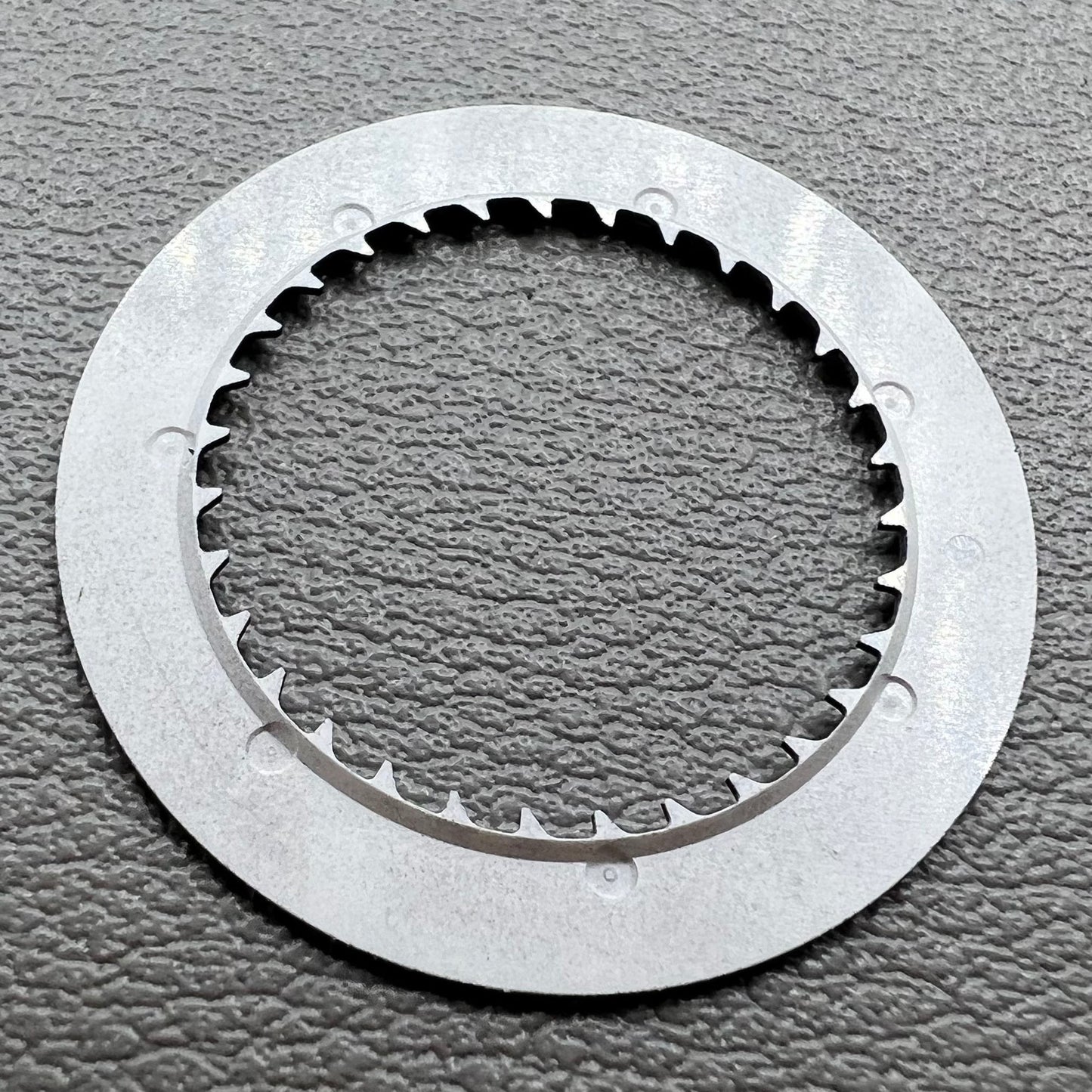 Disk date wheel with blue luminous markers, white font on black background for NH35 NH36 movement