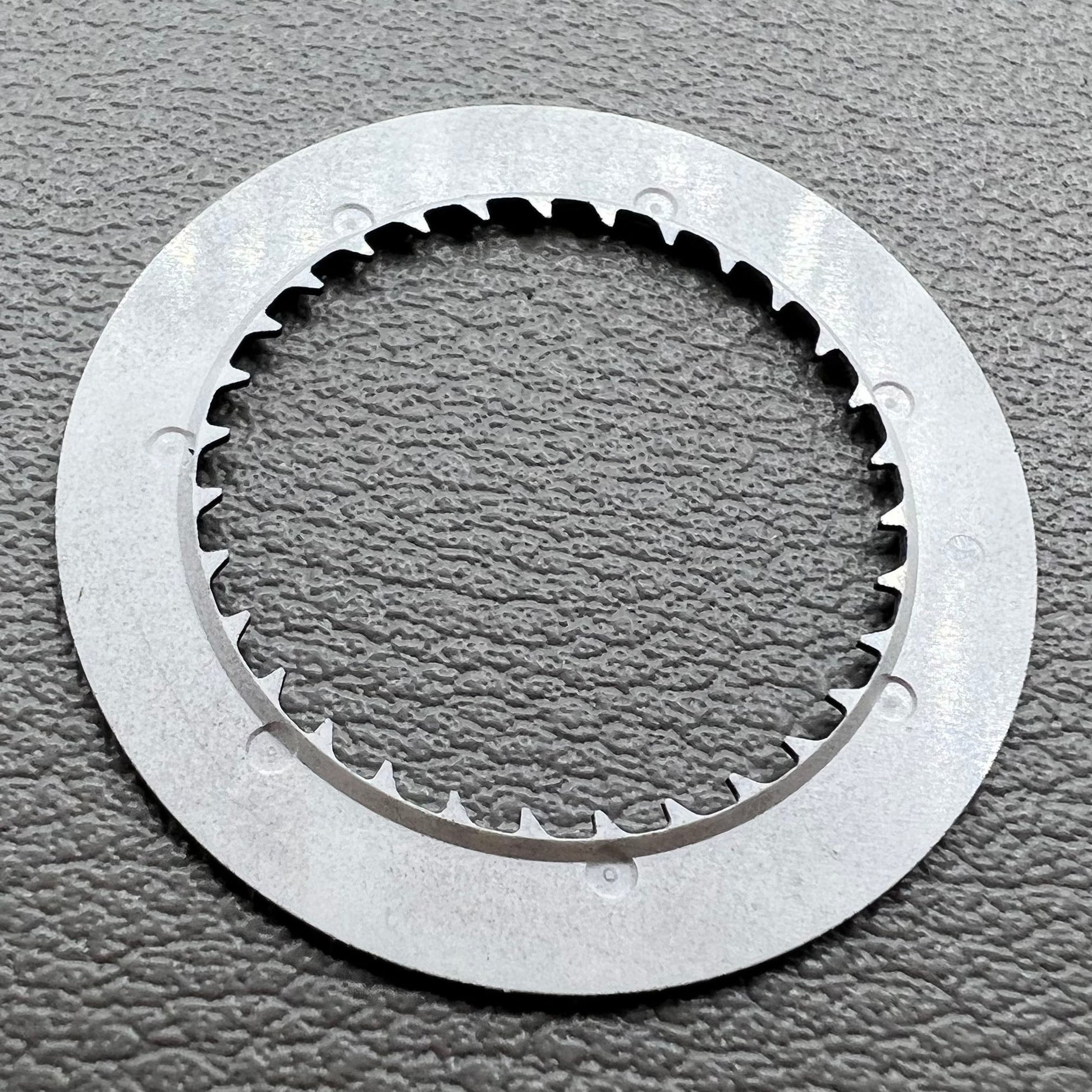 Disk date wheel with blue luminous markers, white font on black background for NH35 NH36 movement