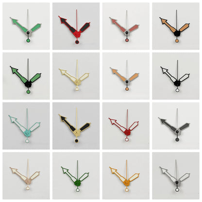 Multicolor Personalized Watch Hands with Green Luminous for NH34 NH35 NH36