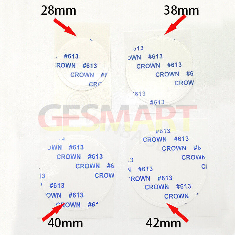 1. 28mm watch bezel sticker, durable accessory for easy watch repair.  