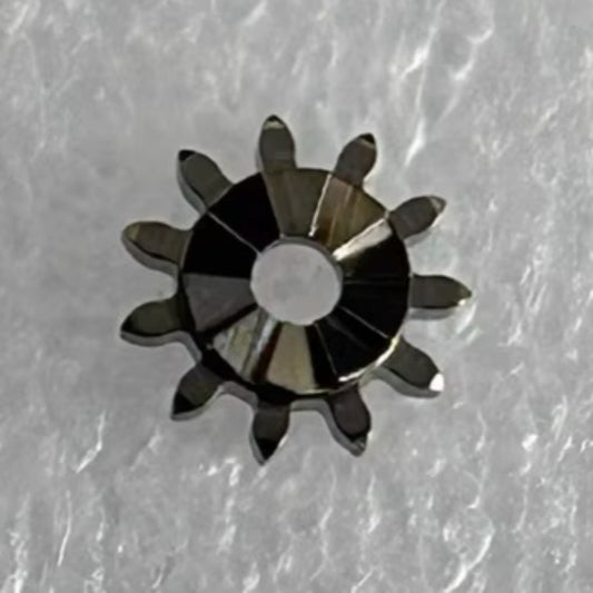 Winding pinion for Glashutte100 watch movement, precision replacement part for smooth time adjustment