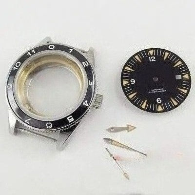 Modified 10ATM 41mm Sapphire Glass Watch Case Fit 8215 NH35 NH36 ETA 2824 2836