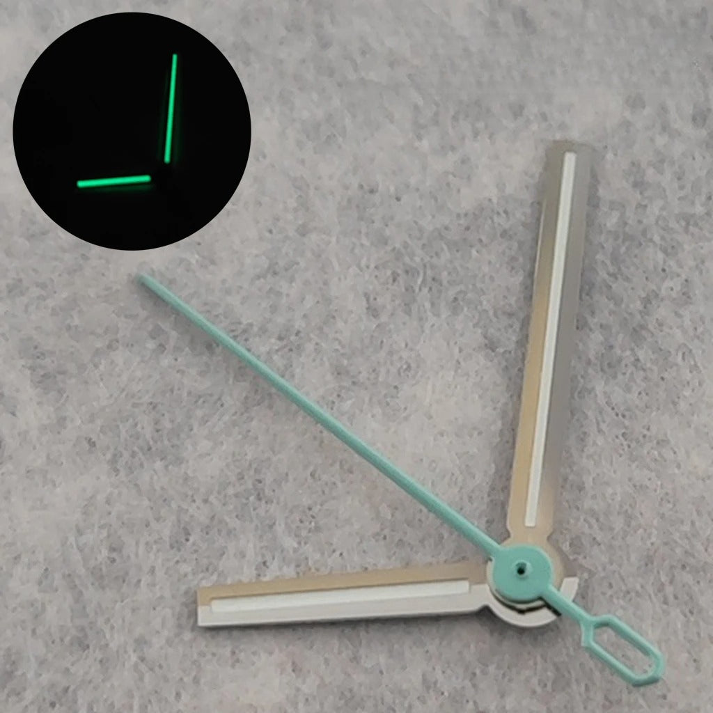NH35 Watch Hands Pointers Green Luminous Fit NH35 NH36 NH38 NH39 NH70 NH72