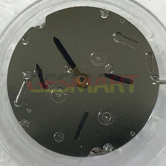 Nanning 2813 automatic watch movement showing small second at 6 o'clock, precision mechanical gears.