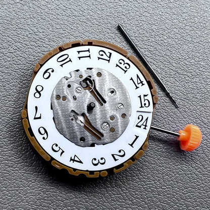 Japan Miyota GP11 quartz watch movement with precision gear assembly for reliable timekeeping