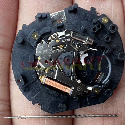 Hattori Epson VX7R quartz watch movement, precision Japan-made component for repairs and upgrades
