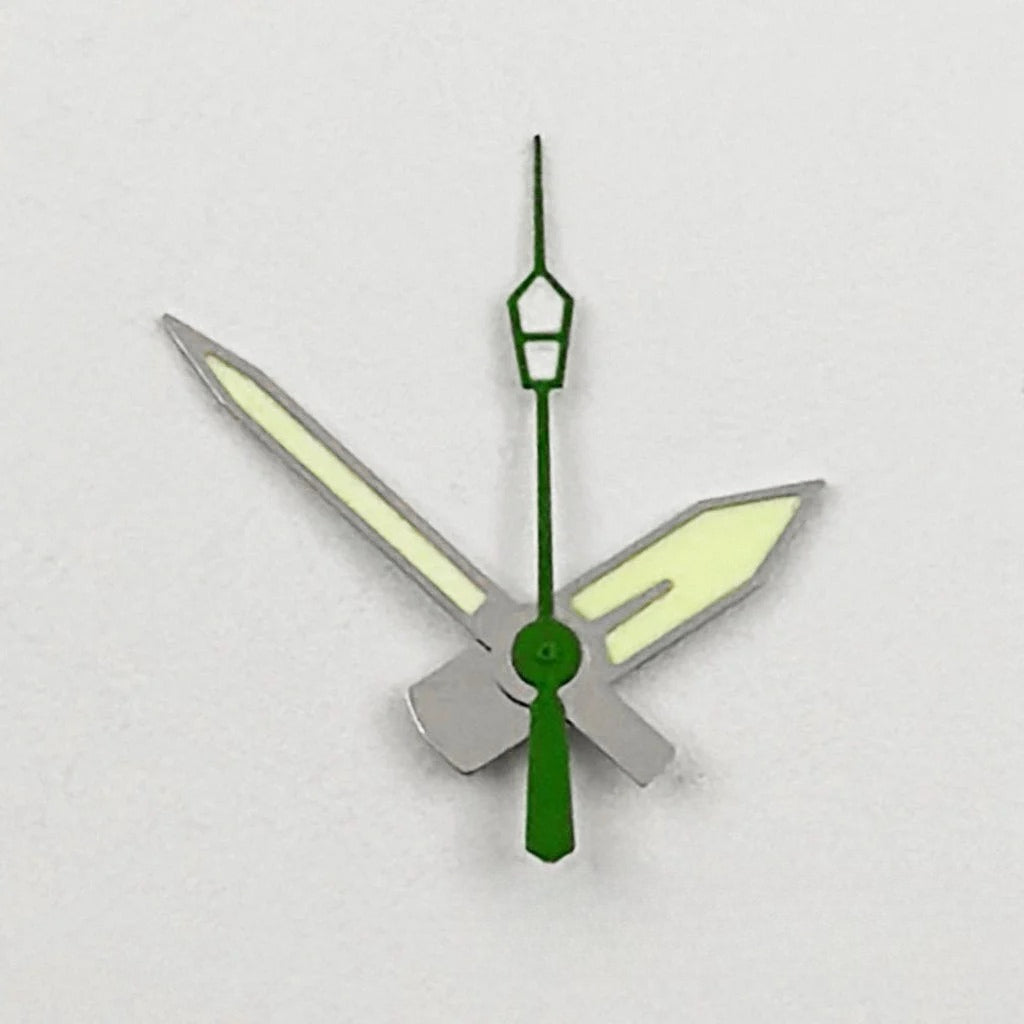 C3 Green Luminous for NH35 NH36 NH38 NH39 NH70 NH72 Watches Hands