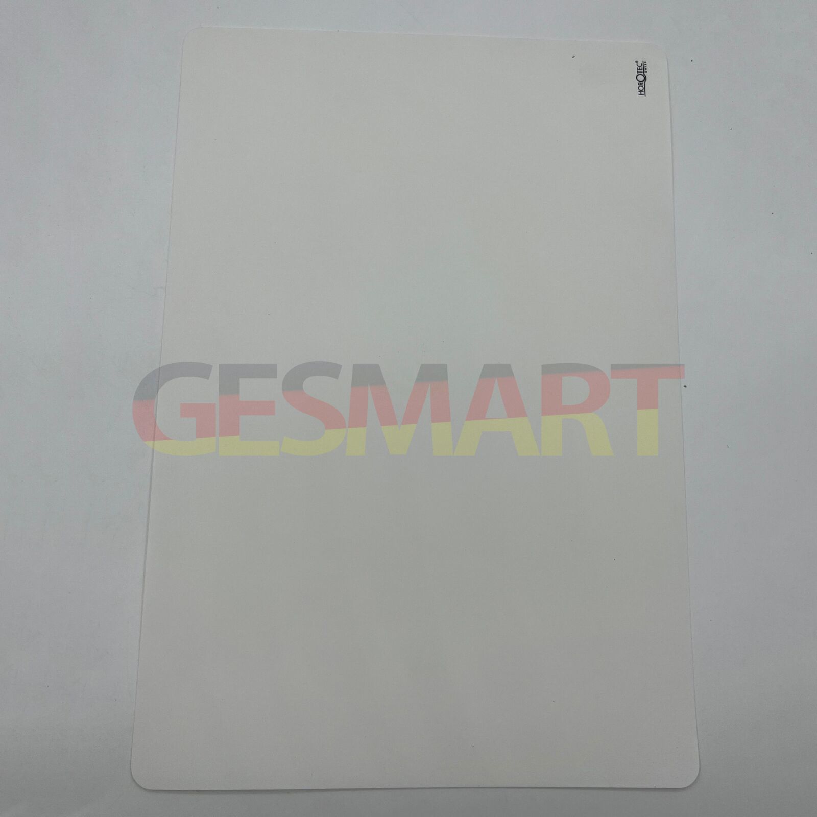 Horotec MSA24.207 white self-adhesive watchmaker bench mat, 350x240mm for precise workspace protection.