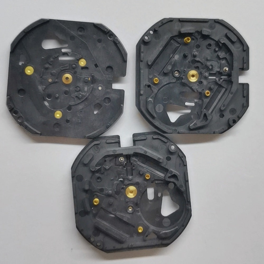 Seiko 7N42 7N43C quartz watch part, original Japan-made main wheel bridge for precise movement.