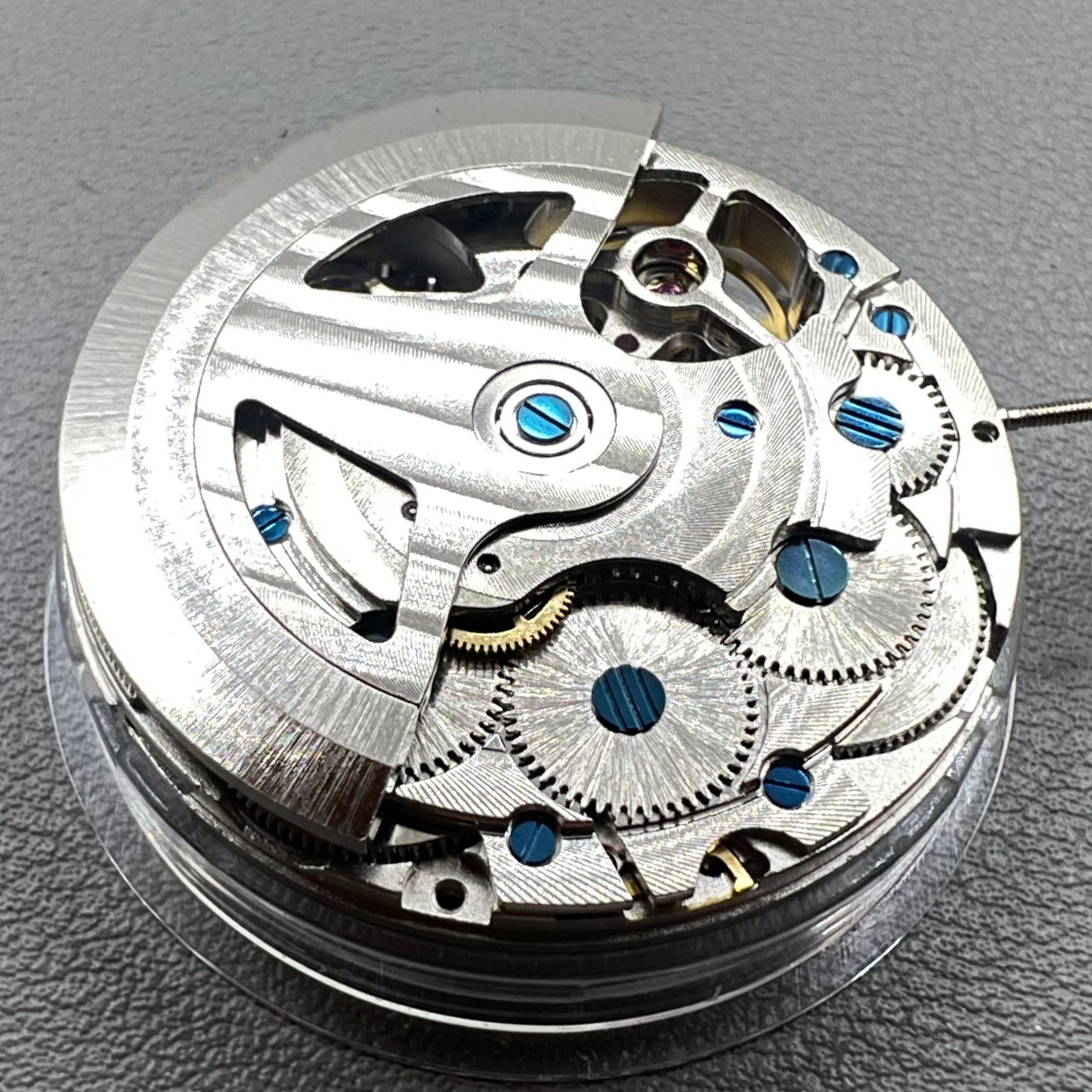 Automatisches mechanisches Multifunktionsuhrwerk Shanghai Silber