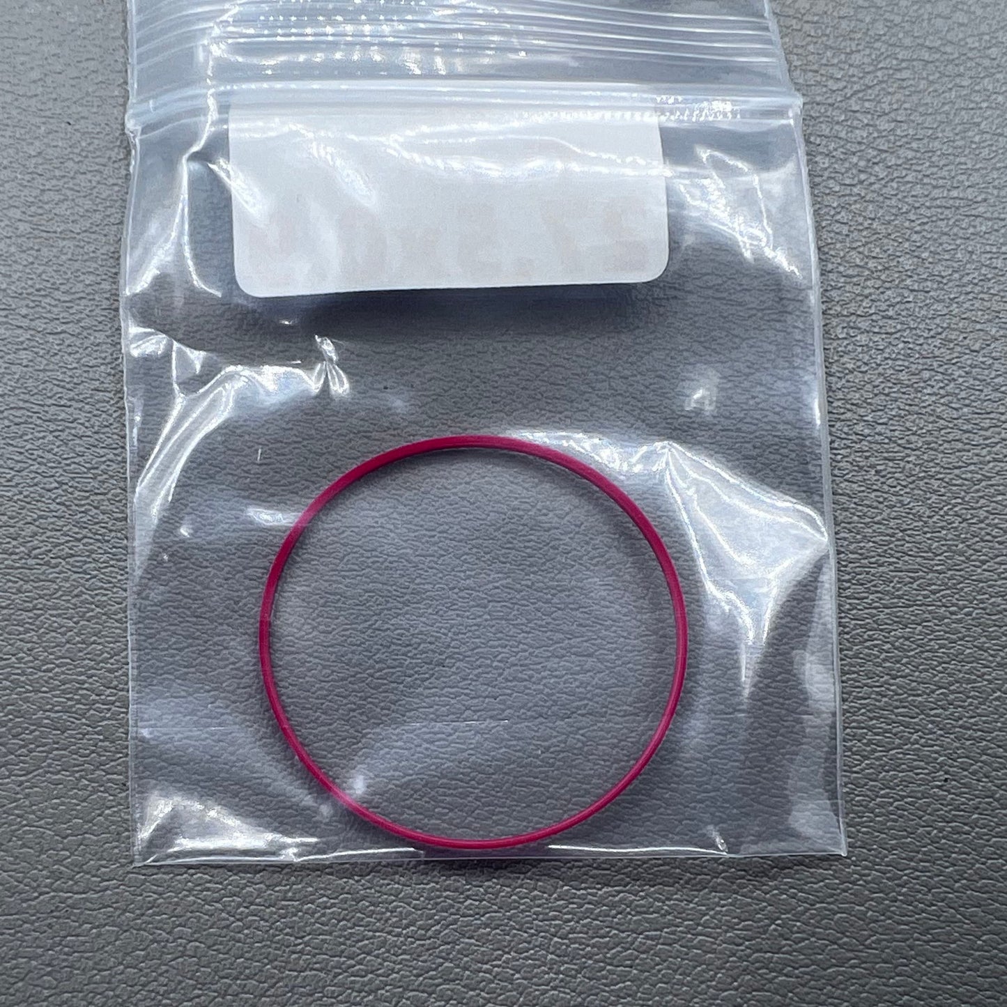 Set of 5 Teflon watch gasket O-rings 27.5mm for Tissot T063 T035 T099 models, ensuring water resistance.