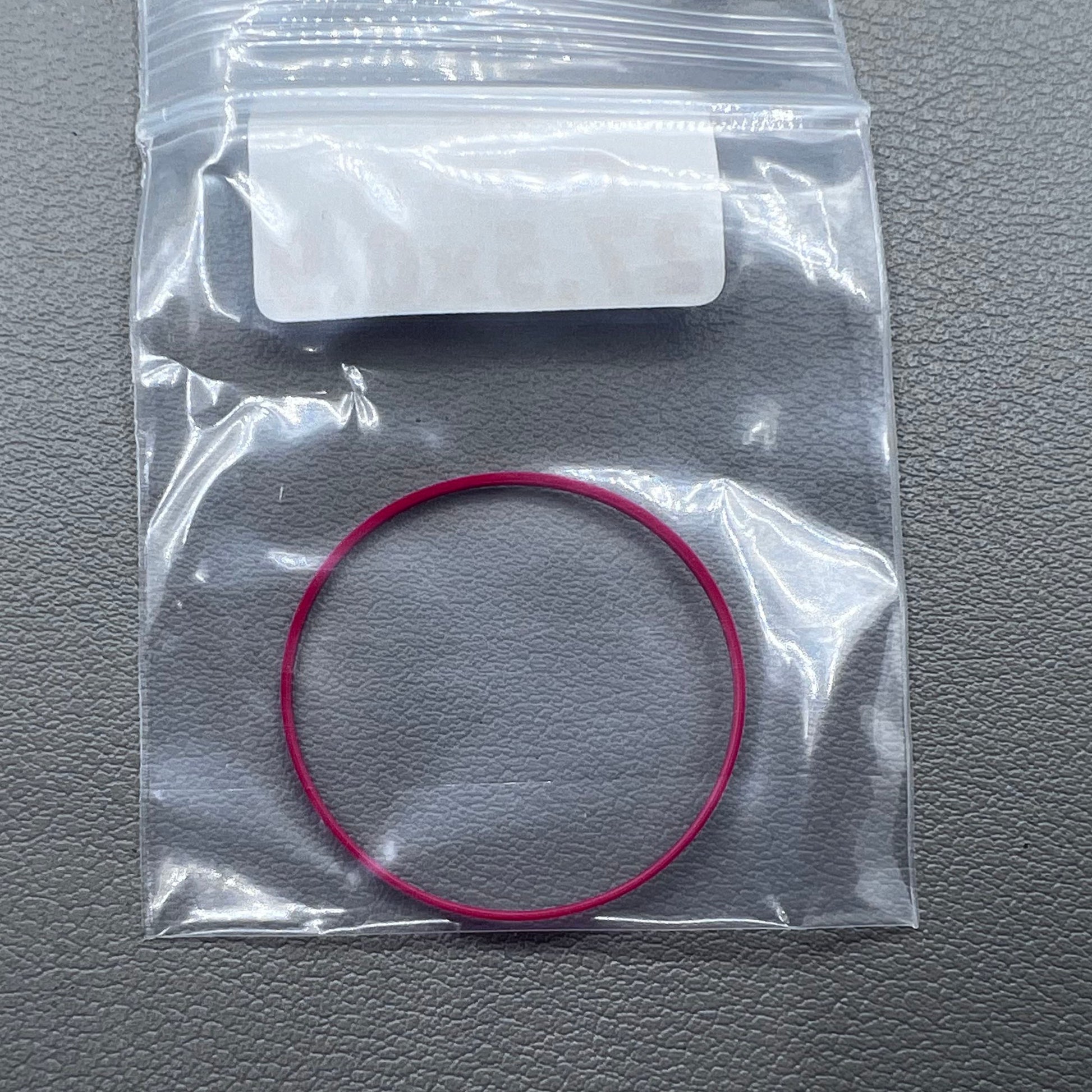 Set of 5 Teflon watch gasket O-rings 27.5mm for Tissot T063 T035 T099 models, ensuring water resistance.