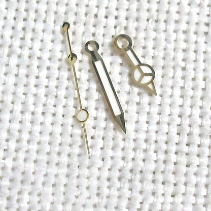 Luminous watch hands for 3135 movement, compatible with Rolex 116655, 116613, 116610 models, ideal for repairs.