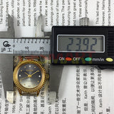 24mm SHANGHAI HAIDA Manual Mechanical Lady Watch 17 Jews Imitation Diamond Nail