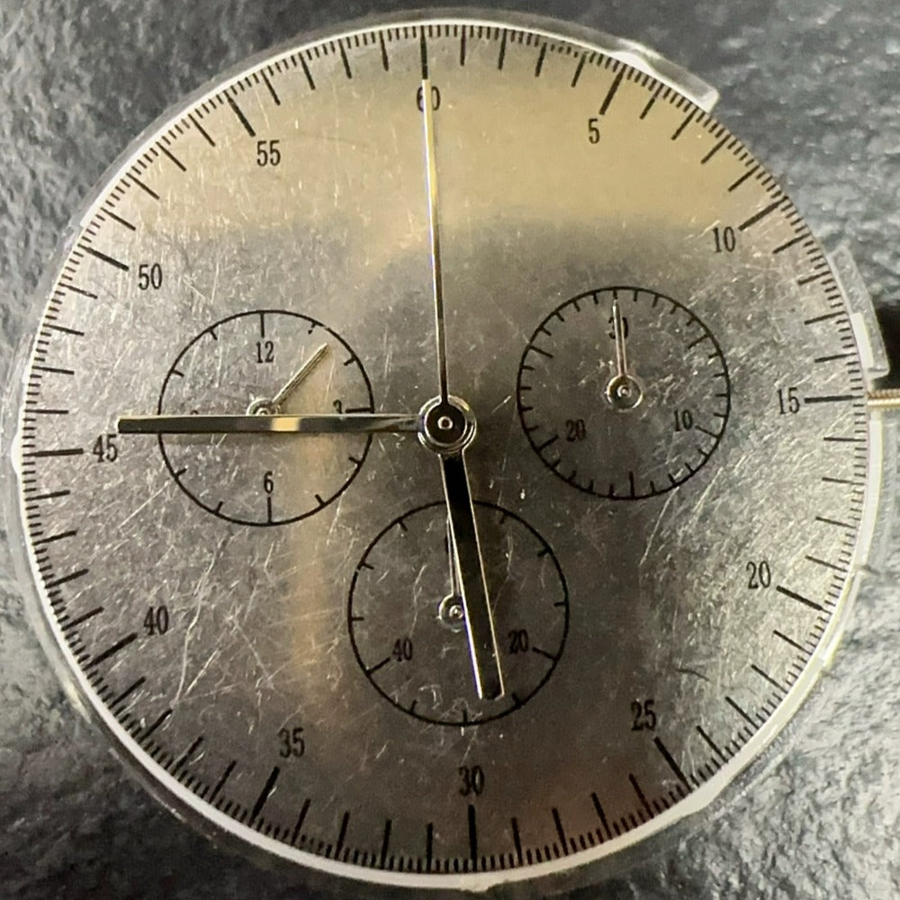 China Made SL4801 mechanical watch movement, modified to replace 4130 for precision performance.