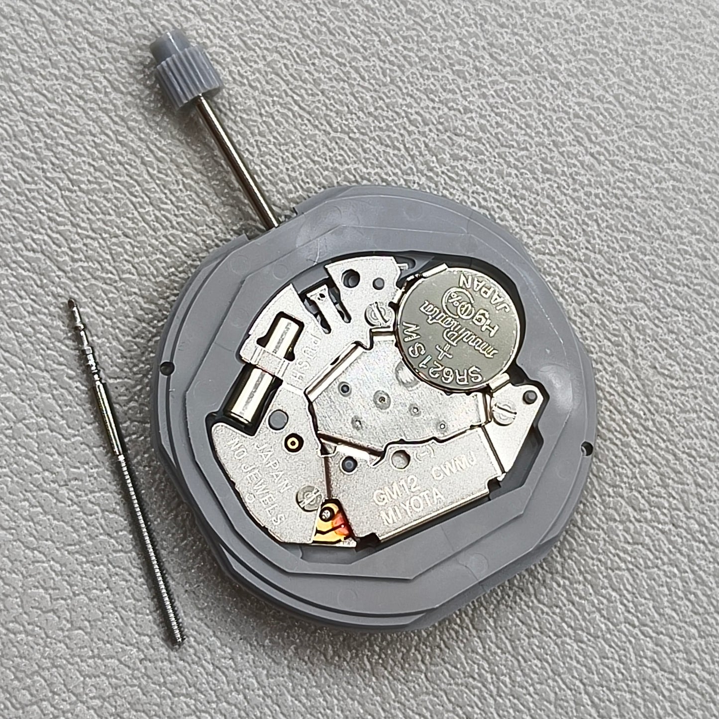 Japan Miyota GM12 Quartz Movement Date@6