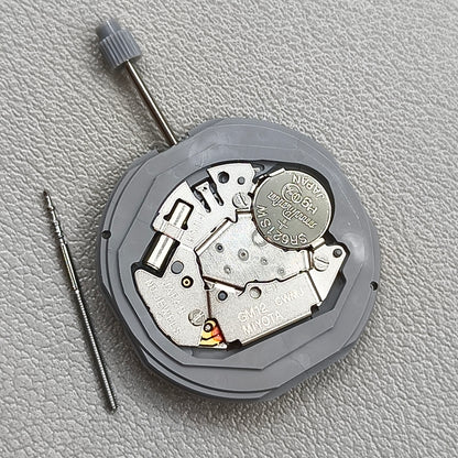 Japan Miyota GM12 Quartz Movement Date@6