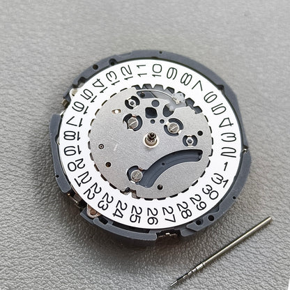 Japan Hattori VK61 VK61A 3 Hands Watch Quartz Movement Date@3