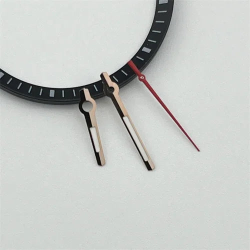 Green Luminous Logbook Watch Hands Green Orange Red Second Hand for NH35/NH36