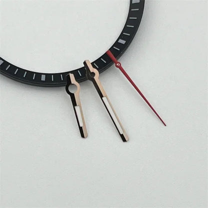 Green Luminous Logbook Watch Hands Green Orange Red Second Hand for NH35/NH36