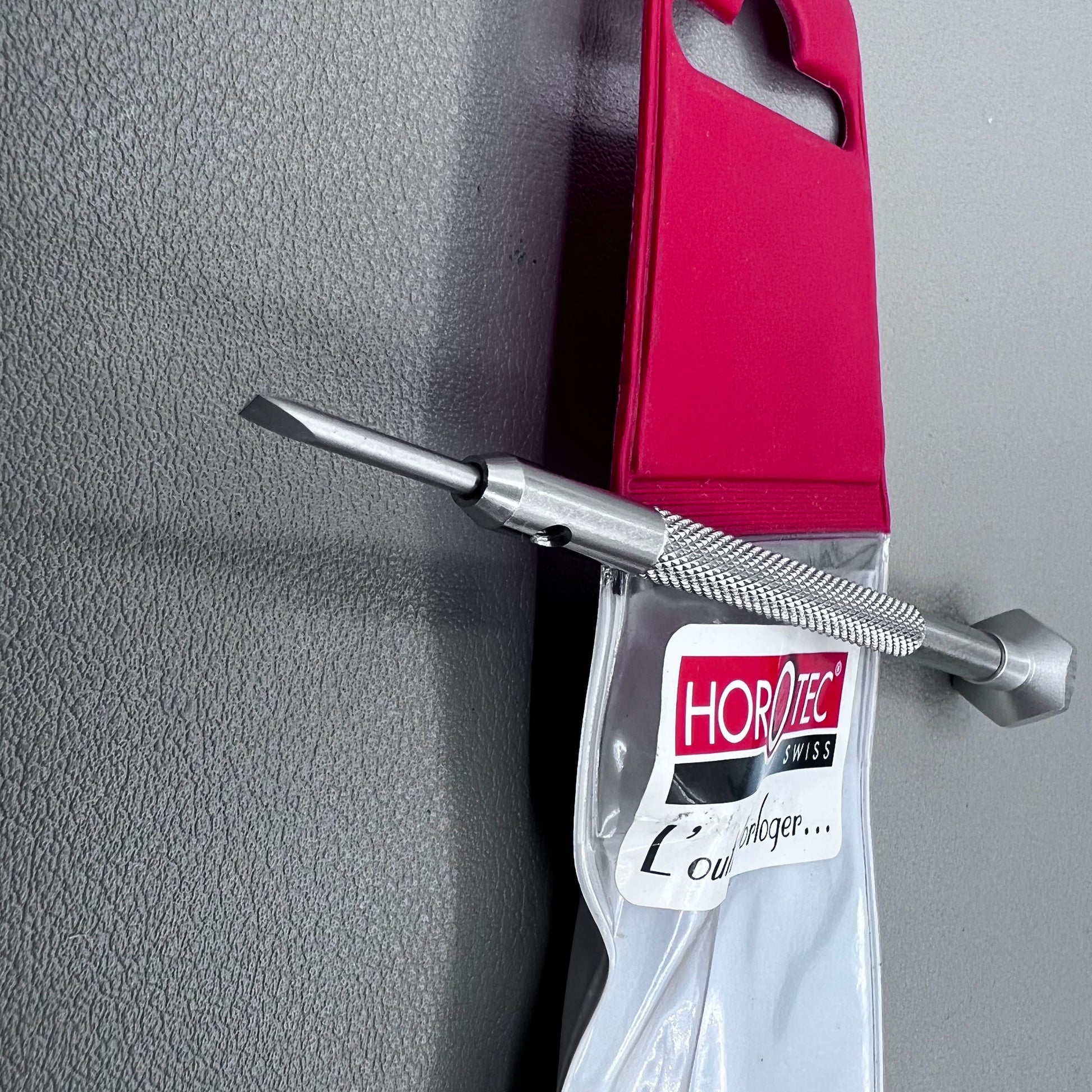 Horotec MSA01-201-180 1.80mm precision screwdriver for watch repair, no spare blades included.