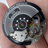 Genuine ETA C01.211 Chronograph Mechanical Movement 1853 Black Dial