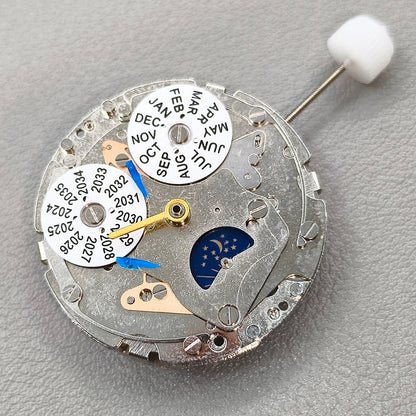 Shanghai Perpetual Calendar Mechanical Movement ETA 7751 Replacement