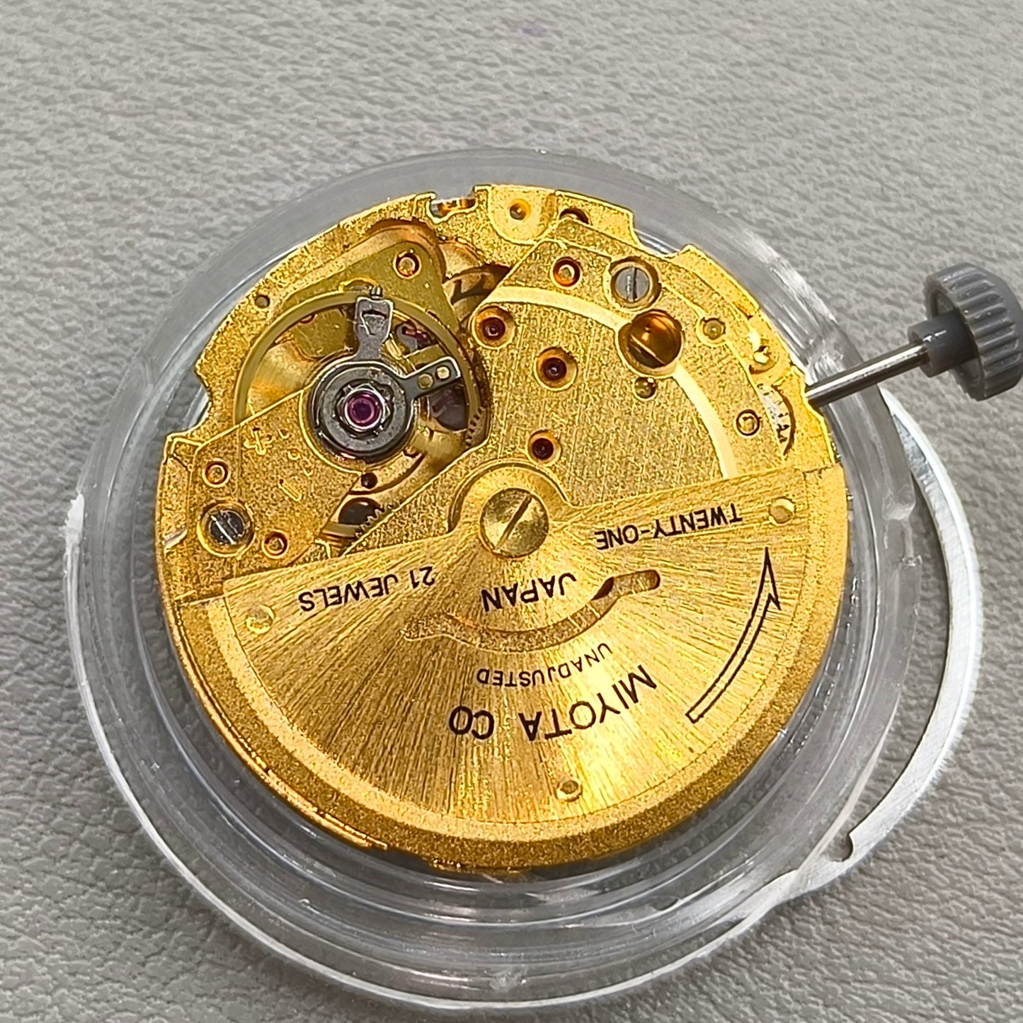 Genuine Golden Miyota 8200 8215 Day Date Automatic Mechanical Movement