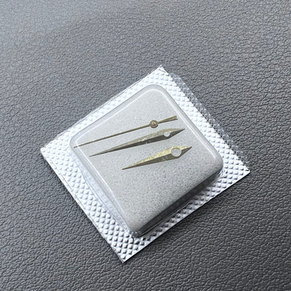 13.9mm No Lume Men Arrow Shape Golden Watch Hands for Miyota 8200 8205