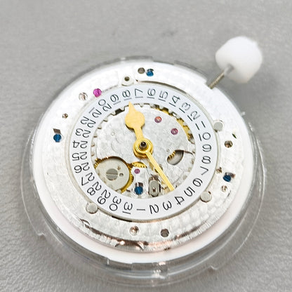 Shanghai 3285 Automatic Mechanical Movement 4 Hands GMT Greenwich Rotor Carved