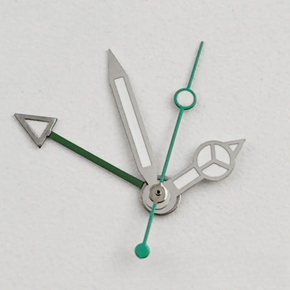 GMT NH34 Green Luminous Silver Gold Black Watch Hands for NH35 NH34A 4R34