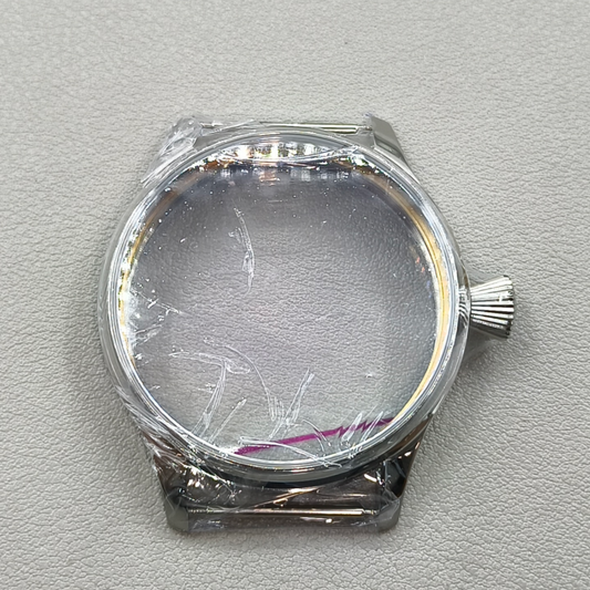 44mm Watch Case Stainless Steel Case for ETA 6497 ETA 6498 Seagull ST3600 ST3621