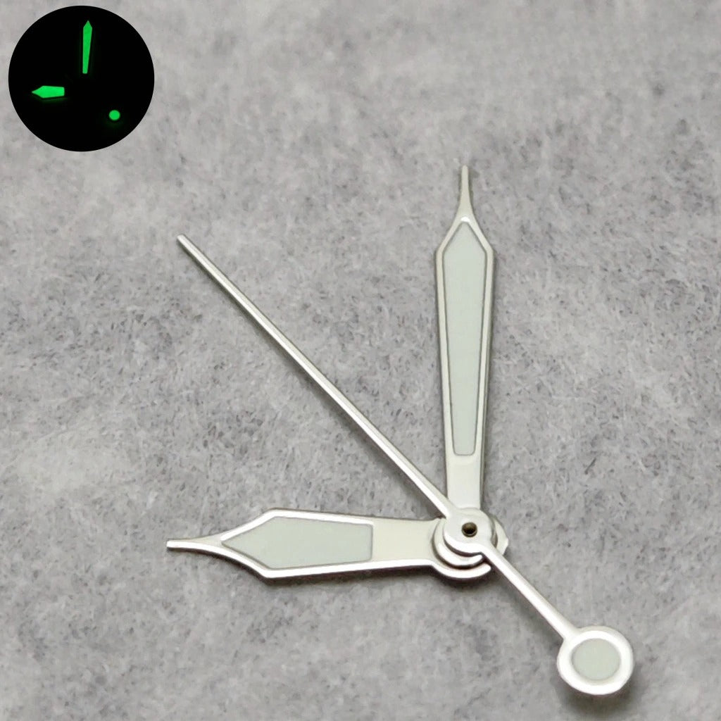 Multicolor NH35 Green Luminous Watch Hands Pointers For NH35/NH36/4R/7S Movement