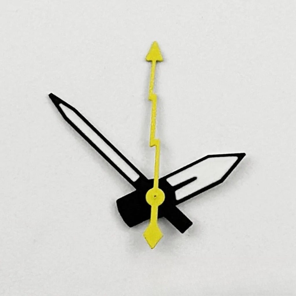 Lightning Second Hand C3 Green Luminous Watch Hands for NH35 NH36 NH38 NH39 NH70