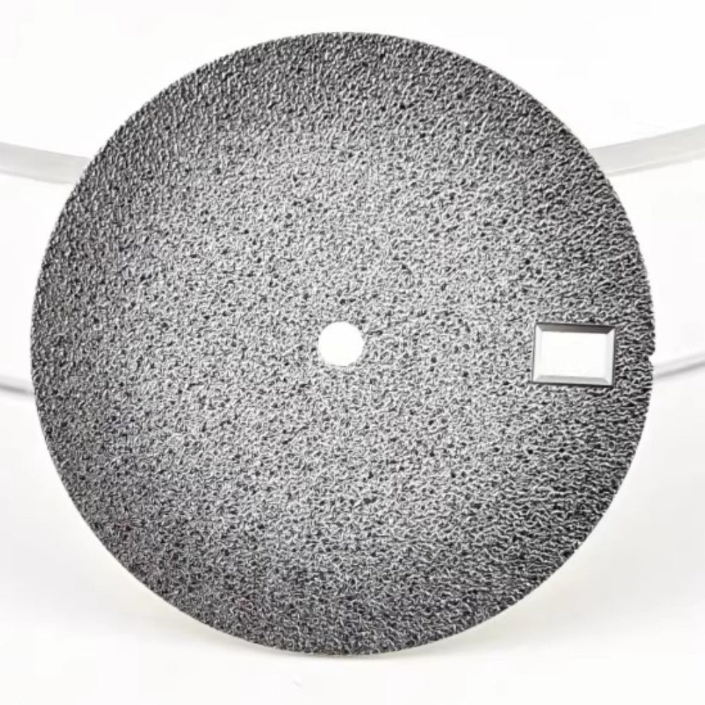 28.5mm Solid Grey Modified Matted Watch Dial Fit for Miyota 8215 8200 Movement